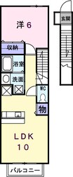 ローザ・アルベロＡ棟の物件間取画像